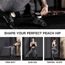 Load image into Gallery viewer, INNSTAR Booty Resistance Band Glute Cord Cable Machine for Hip Home Workout Cable Kickbacks with Instructions &amp; Carry Bag (Heavy)
