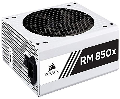 Load image into Gallery viewer, Corsair RMX White Series (2018), RM850x, 850 Watt, 80+ Gold Certified, Fully Modular Power Supply - White, 80 PLUS Gold (CP-9020188-NA)