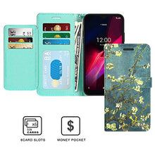 Load image into Gallery viewer, CoverON Wallet Pouch for TCL T-Mobile Revvl 4 Case, RFID Blocking Flip Folio Stand PU Leather Phone Cover - Almond Blossom

