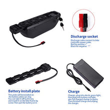 Load image into Gallery viewer, 1000W 52V Ebike Battery, 52V 17.5AH Eletric Bike Battery with Charger, BMS Protection Board, Waterproof Shell, Battery Level Light and Safe Lock, Lithium Li-ion Battery for 1200W 1000W 750W 500W 350W
