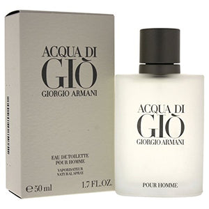 Giorgio Armani Acqua Di Gio Eau De Toilette Spray for Men, 1.7 Ounce, White, 1.7 Fl. Oz