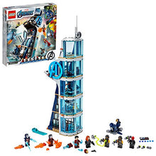 Load image into Gallery viewer, LEGO Marvel Avengers: Avengers Tower Battle 76166 Collectible Building Toy with Action Scenes and Superhero Minifigures; Cool Holiday or Birthday Gift (685 Pieces)

