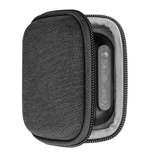Geekria Hardshell Case for Skullcandy Indy True Wireless in-Ear Earbud, Indy True Wireless Skullcandy Wireless Earbuds Case Protective Cover with Space for Charging Cord and Parts (Dark Gray)