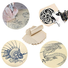 Load image into Gallery viewer, Blank Tattoo Skin Practice - Yuelong Double Sides 10 Sheets 8x6 Tattooing and Microblading Eyebrow Practice Skin Fake Skin for Tattoo Supplies Tattoo Kit,for Beginners and Experienced Tattoo Artists
