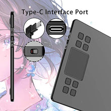 Load image into Gallery viewer, Drawing Tablet VEIKK A50 Graphics Pen Tablet 10x6 inch Active Area,with Smart Gesture Touch and 8 Express Keys,8192 Levels Battery Free Pen,Support Tilt Function Work for MAC Wins and Android/Linux
