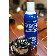 Load image into Gallery viewer, Nexus Green Non Toxic, Environmentally Friendly Marine Lubricant | American Made | Water Resistant, Non-Petroleum Oil Lubricant &amp; Preservative/Protectant | (11 oz Spray Bottle)
