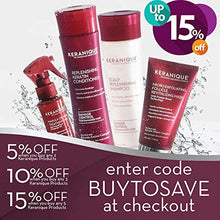 Load image into Gallery viewer, Keranique Deep Hydrating Hair Growth Kit – 60 Days | Keratin Amino Complex, Free of Sulfates, Dyes and Parabens | Deep Hydrating Shampoo &amp; Conditioner, Dual Minoxidil, Lift and Repair Treatment Spray
