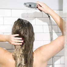 Load image into Gallery viewer, AquaBliss TheraSpa Hand Shower – 6 Mode Massage Shower Head with Hose High Pressure to Gentle Water Saving Mode - 6.5 FT No-Tangle Handheld Shower Head with Extra Long Hose &amp; Adj. Mount | Chrome
