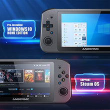 Load image into Gallery viewer, Daxceirry WIN600 Video Handheld PC Game Console Win 10 Edition 8G DDR4 with 256G M.2 SSD, Support Steam OS with AMD Athlon Silver 3050e 5.94in OCA Full Lamination IPS Screen
