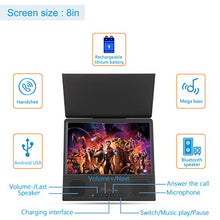 Load image into Gallery viewer, Jteman 5-in-1 Bluetooth Spearker 3D HD Mobile Phone Screen Magnifier Amplifier Movie Video Cell Phone Enlarger Screen Phone Projector for All Samrtphones Android and Phone(Black)
