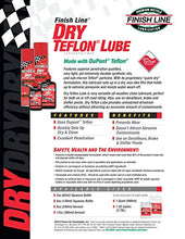 Load image into Gallery viewer, Finish Line Dry Bicycle Chain Lube with Teflon - 4oz Squeeze Bottle
