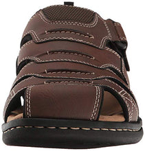 Load image into Gallery viewer, Dockers Men&#39;s Searose Fisherman Sandal, Briar, 11 M US

