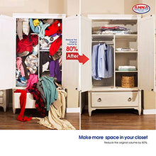 Load image into Gallery viewer, Anna Home Jumbo Vacuum Storage Bags (4 x Large, 4 x Medium) Space Saver Storage Bags for Travel. Durable and Reusable, Travel Hand Pump Included
