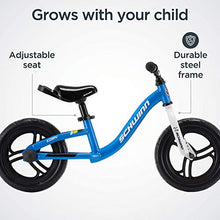 Load image into Gallery viewer, Schwinn Koen Boys Bike for Toddlers and Kids, 12-Inch Balance Bike, Blue
