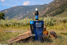 Load image into Gallery viewer, Sawyer Products SP129 Squeeze Water Filtration System w/ Two 32-Oz Squeeze Pouches, Straw, and Hydration Pack Adapter
