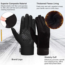 Load image into Gallery viewer, Touch Screen Gloves Anti-slip Running Cycling Gloves Sports Gloves Winter Gloves for Men Women…
