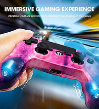 Load image into Gallery viewer, Wireless Controller for PS4,Excellent Performance Double Shock Gamepad Compatible with Playstation 4/Pro/Slim with Headset Jack, Touch Pad, Motion Control - Pink

