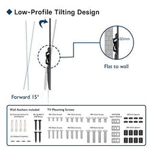 Load image into Gallery viewer, Tilt TV Wall Mount Bracket for Most 23-55 in TVs, Low Profile TV Mount with 5 Cable Ties, Max VESA 400x400mm, Hold up to 99 lbs
