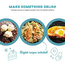 Load image into Gallery viewer, Delish by Dash: 12" Lightweight Cast Iron Pan for Pancakes, sauces, vegetables, pasta, and more - Black
