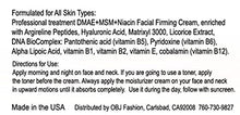 Load image into Gallery viewer, ANTI-AGING- MAGIC DMAE+MSM+NIACIN Firming Cream, 100% Pure Hyaluronic Acid, Argireline, Matrixyl 3000
