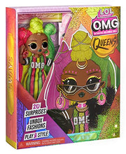 Load image into Gallery viewer, LOL Surprise OMG Queens Sways Fashion Doll with 20 Surprises Including Outfit and Accessories for Fashion Toy Girls Ages 3 and up, 10-inch Doll
