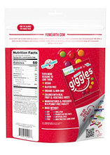 Load image into Gallery viewer, YumEarth Organic Fruit Flavored Giggles Chewy Candy Bites, 10- 0.5 oz. Snack Packs, Allergy Friendly, Gluten Free, Non-GMO, Vegan, No Artificial Flavors or Dyes
