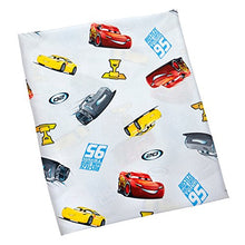 Load image into Gallery viewer, Disney Cars Rusteze Racing Team 4 Piece Toddler Bedding Set, Blue/Red/Yellow/White
