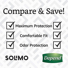 Load image into Gallery viewer, Amazon Brand - Solimo Incontinence Underwear for Women, Maximum Absorbency, Large, 54 Count, 3 Packs of 18
