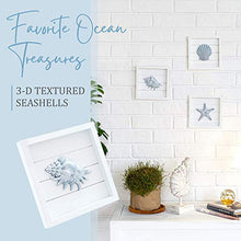 Load image into Gallery viewer, Seashell Wall Decor sets - Rustic Pastels and Coastal Blue
