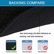 Load image into Gallery viewer, Bathroom Rugs Bath Mats Sets Super Absorbent Chenille Striped Bath Mats Non Skid Machine Wash Dry Rugs for Bathroom Floor Set of 2(Taupe Brown, 24 x 36 Plus 20 x 32 - Inches)
