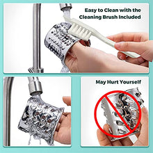 Load image into Gallery viewer, FirstBuy Slicer Shredder Attachments for Kitchenaid Stand Mixer, Vegetable Slicer Accessories for Stand Mixers, Stainless Steel Salad Maker, Kitchenaid Shredder Attachment with Cleaning Brush
