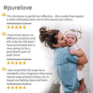 Puracy Baby Shampoo & Body Wash (Two-Pack)- Natural, Fragrance-Free Baby Body Wash For Sensitive Skin- 2 16-Ounce Bottles of Plant-Based Baby Wash And Shampoo For Daily Use