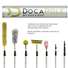 Load image into Gallery viewer, DocaPole Window Squeegee and Scrubber Combo Attachment, 3 Squeegee Blades Included, Compatible with Any DocaPole
