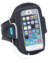 Load image into Gallery viewer, Tune Belt Armband for iPhone SE (1st Generation 2016) and iPhone 5s 5 5c 4S 4 with OtterBox Defender, Commuter or Other Large Case - for Running &amp; Working Out - Sweat-Resistant

