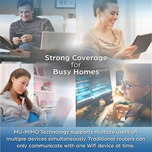 Load image into Gallery viewer, TRENDnet AC1200 Dual Band WiFi Router, TEW-831DR, Gigabit WAN Port, 4 x 5dBi Antennas, Wireless AC 867Mbps, Wireless N 300Mbps, Business/Home Wireless AC Router for High Speed Internet,MU-MIMO Support
