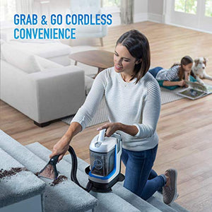 Hoover ONEPWR Spotless GO Cordless Carpet and Upholstery Cleaner, Portable, Lightweight, BH12010, White (Renewed)