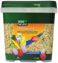 Load image into Gallery viewer, Wild Harvest WH-83540 Wild Harvest Advanced Nutrition Diet for Nutrition Diet for Parakeets, 4.5-Pound
