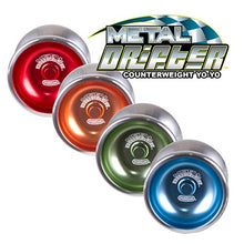 Load image into Gallery viewer, Duncan Toys Metal Drifter Yo-Yo, String Trick Yo-Yo with Counterweight, Ball Bearing Axle and Aluminum Body, Colors May Vary
