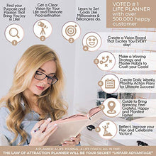 Load image into Gallery viewer, Deluxe Law of Attraction Academic Planner Sep 2020 - Dec 2021 - Weekly &amp; Monthly planner to Increase Productivity &amp; Happiness. Weekly Goal Planner, Organizer &amp; Gratitude Journal + Planner Stickers
