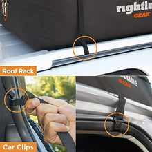 Load image into Gallery viewer, Rightline Gear Range Jr Car Top Carrier, 10 cu ft Sized for Compact Cars, Weatherproof +, Attaches With or Without Roof Rack - 100R50
