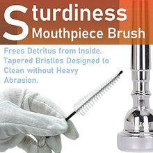 Load image into Gallery viewer, Libretto Trumpet (Cornet) ALL-INCLUSIVE Care Kit w/Instructions: Valve Oil+Slide Grease+Cleaning Cloth+Mouthpiece/Valve/Bore Brushes, Giftable Handy Case, Time to Clean &amp; Extend Life of your Trumpet!
