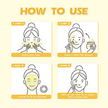 Load image into Gallery viewer, ANAIRUI Turmeric Vitamin C Wash-off Facial Mask, Hydrate &amp; Glow Ice-Cream Mask, Hydrating, Revitalizing, Boost Radiance for Dry, Dull Skin, 3.52 oz
