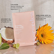 Load image into Gallery viewer, Evereden Golden Belly Serum, 1.7 fl oz. &amp; Soothing Belly Mask for Stretch Marks - 2nd/3rd Trimester Size, 4 Pack | 2 Item Bundle Set | Natural and Clean Pregnancy Skincare
