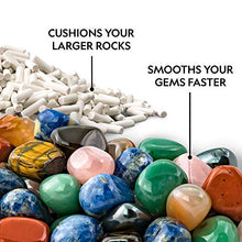 Load image into Gallery viewer, NATIONAL GEOGRAPHIC Rock Tumbler Ceramic Pellets – 1.5 lb Ceramic Media for Rock Polisher, Use with Rock Polishing Grit, Protects Rocks, Improves Tumbling, Reusable, Rock Tumbling Supplies

