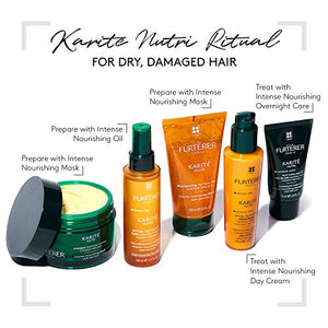 Rene Furterer KARITE NUTRI Intense Nourishing Mask, Very Dry Damaged Hair, Shea Oil, Shea Butter, Travel Size, 1 oz.