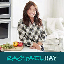 Load image into Gallery viewer, Rachael Ray Jumbo Chillout Thermal Tote, Insulated Bag Keeps Cool or Hot for Hours, XL Insulated Bag for Groceries, Potlucks, Sundries &amp; More!, Foldable &amp; Reusable Thermo Food Bag, Marine Blue
