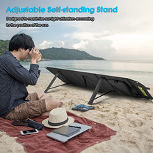Load image into Gallery viewer, MARBERO 60W Foldable Solar Panel Battery Charger for Portable Power Station Solar Generator, Smartphone, Tablet, Laptop QC3.0/PD 60W USB Port DC Output(10 Changeable Adapters) for Home Camping
