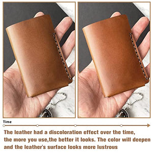 Tooling Leather Thick Leather Square 1.8-2.1mm - Full Grain Leather Piece Hide for Crafting Cowhide Leather Sheets for Crafts Project (12"x24")