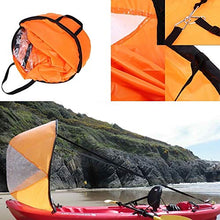 Load image into Gallery viewer, Hosmide Summer Fashion Surfing Wind Paddle Kayak Sail 42&quot; Durable Downwind Wind Sail Sup Paddle Orange
