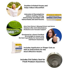 Load image into Gallery viewer, Doctor Butler's Hemorrhoid &amp; Fissure Ointment - Hemorrhoid Treatment with Lidocaine, Aloe Vera, Amino Acids, Essential Oils, Fast Acting Hemorrhoid Cream for Itching, Swelling and Maximum Pain Relief
